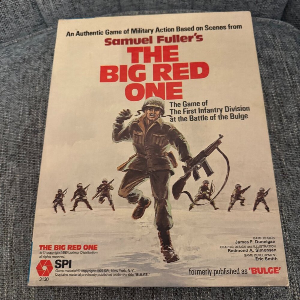 The Big Red One: The Game of the First Infantry Division at the Battle of the Bu